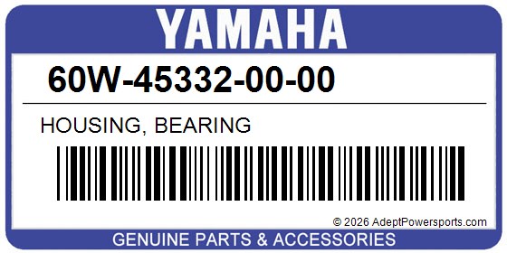 Yamaha 60W-45332-00-00 Housing, Bearing