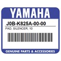 Yamaha J0B-K825A-00-00 Pad, Silencer, 10