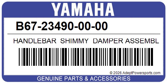 Yamaha B67-23490-00-00 Handlebar Shimmy Damper Assembly