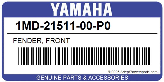 Yamaha 1MD-21511-00-P0 Fender, Front