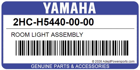 Yamaha 2HC-H5440-00-00 Room Light Assembly