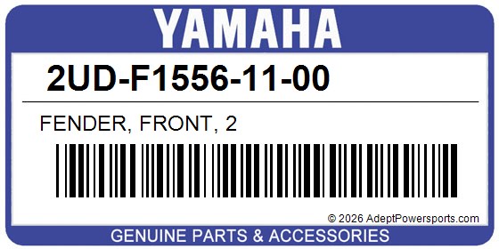 Yamaha 2UD-F1556-11-00 Fender, Front, 2