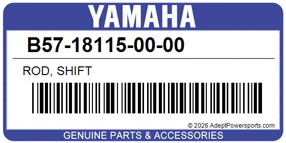 Yamaha B57-18115-00-00 Rod, Shift