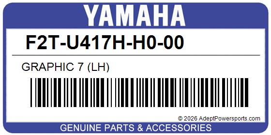Yamaha F2T-U417H-H0-00 Graphic 7 (Lh)