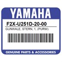Yamaha F2X-U251D-20-00 Gunwale, Stern, 1, (Purw)