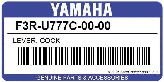 Yamaha F3R-U777C-00-00 Lever, Cock