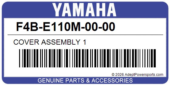 Yamaha F4B-E110M-00-00 Cover Assembly 1