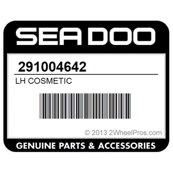 Sea-Doo 291004642 Lh Cosmetic