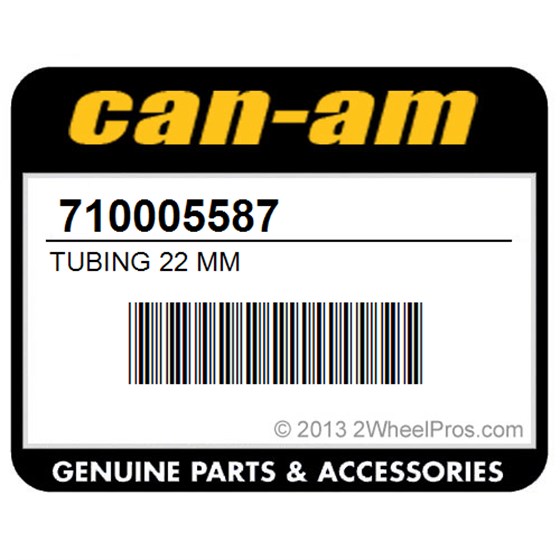 Can-Am 710005587 Tubing 22 Mm