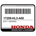 Honda 17259-HL3-A00 Duct, Snorkel