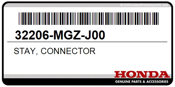 Honda 32206-MGZ-J00 Stay, Connector
