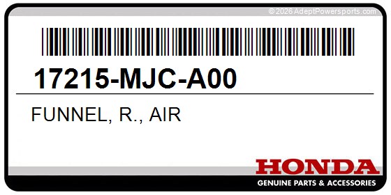 Honda 17215-MJC-A00 Funnel, R., Air