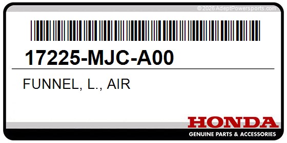 Honda 17225-MJC-A00 Funnel, L., Air