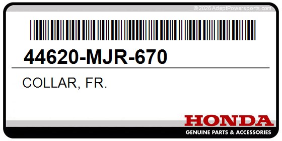 Honda 44620-MJR-670 Collar, Fr.