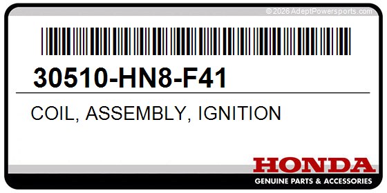 Honda 30510-HN8-F41 Coil, Assembly, Ignition