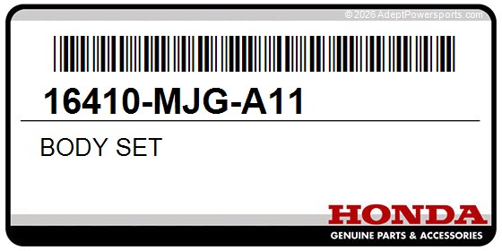 Honda 16410-MJG-A11 Body Set