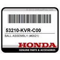 Honda 53210-KVR-C00 Ball Assembly (#6X21)