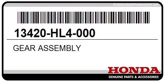 Honda 13420-HL4-000 Gear Assembly