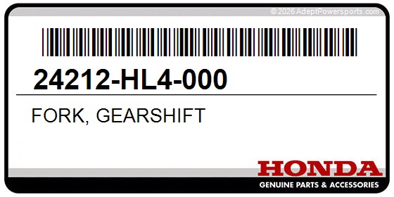Honda 24212-HL4-000 Fork, Gearshift
