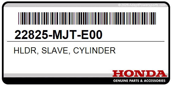 Honda 22825-MJT-E00 Hldr, Slave, Cylinder