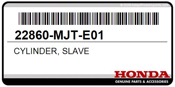 Honda 22860-MJT-E01 Cylinder, Slave