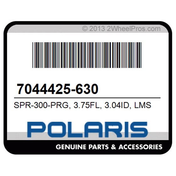 Polaris 7044425-630 Spr-300-Prg, 3.75Fl, 3.04Id, Lms