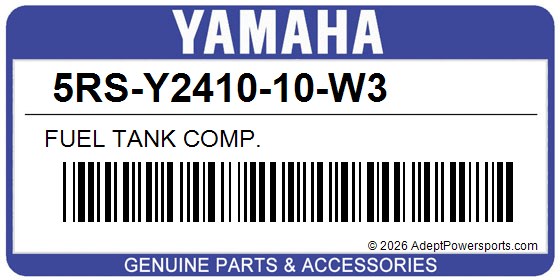 Yamaha 5RS-Y2410-10-W3 Fuel Tank Comp.