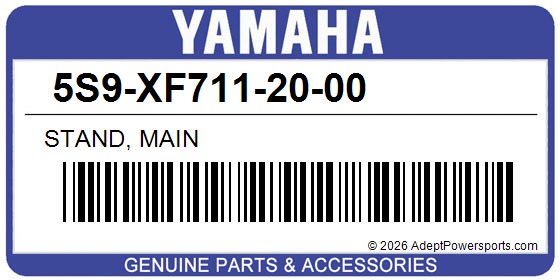 Yamaha 5S9-XF711-20-00 Stand, Main