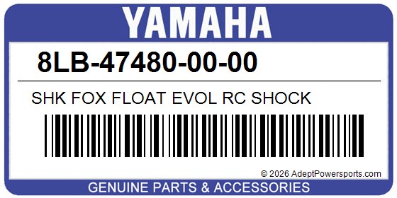 Yamaha 8LB-47480-00-00 Shk Fox Float Evol Rc Shock