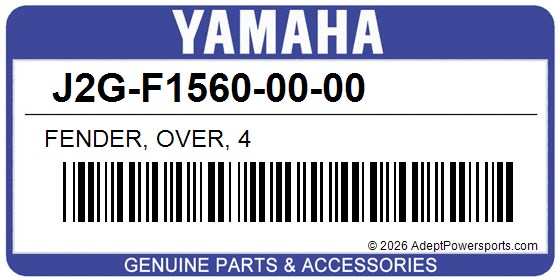 Yamaha J2G-F1560-00-00 Fender, Over, 4