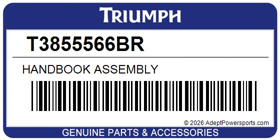 Triumph T3855566BR Handbook Assembly