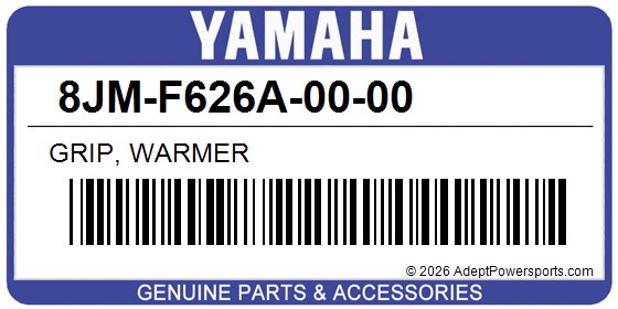 Yamaha 8JM-F626A-00-00 Grip, Warmer