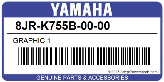 Yamaha 8JR-K755B-00-00 Graphic 1