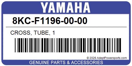 Yamaha 8KC-F1196-00-00 Cross, Tube, 1