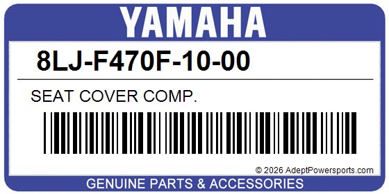 Yamaha 8LJ-F470F-10-00 Seat Cover Comp.