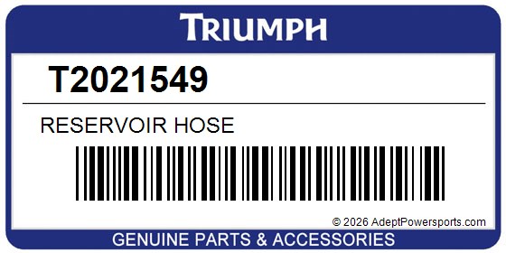 Triumph T2021549 Reservoir Hose
