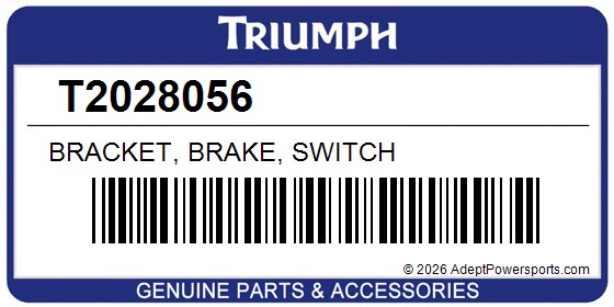 Triumph T2028056 Bracket, Brake, Switch
