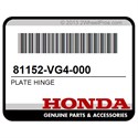 Honda 81152-VG4-000 Plate Hinge