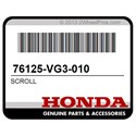 Honda 76125-VG3-010 Scroll