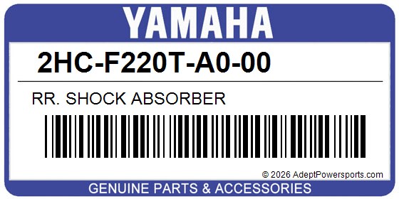 Yamaha 2HC-F220T-A0-00 Rr. Shock Absorber