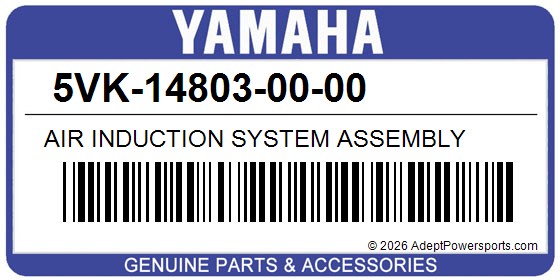 Yamaha 5VK-14803-00-00 Air Induction System Assembly
