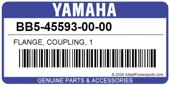 Yamaha BB5-45593-00-00 Flange, Coupling, 1