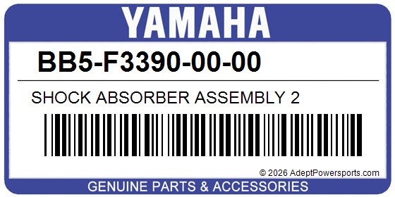 Yamaha BB5-F3390-00-00 Shock Absorber Assembly 2