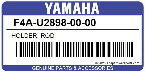 Yamaha F4A-U2898-00-00 Holder, Rod