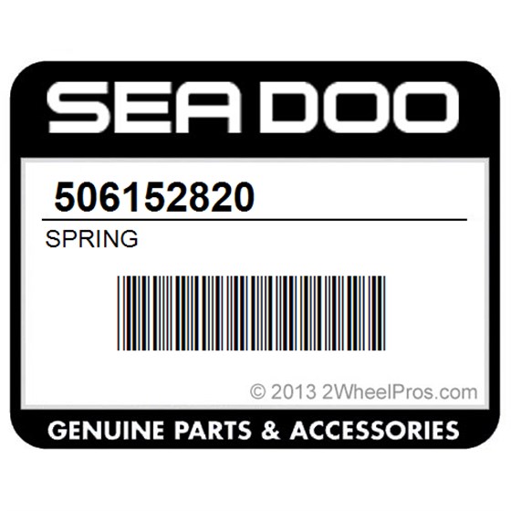 Sea-Doo 506152820 Spring
