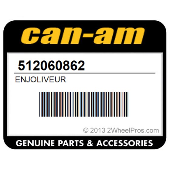 Can-Am 512060862 Enjoliveur