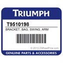 Triumph T9510198 Bracket, Bag, Swing, Arm