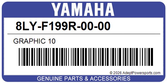 Yamaha 8LY-F199R-00-00 Graphic 10