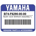 Yamaha B74-F6290-00-00 Rear View Mirror Assembly (Right)