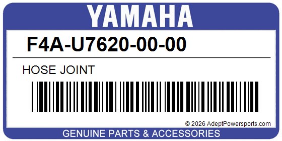 Yamaha F4A-U7620-00-00 Hose Joint